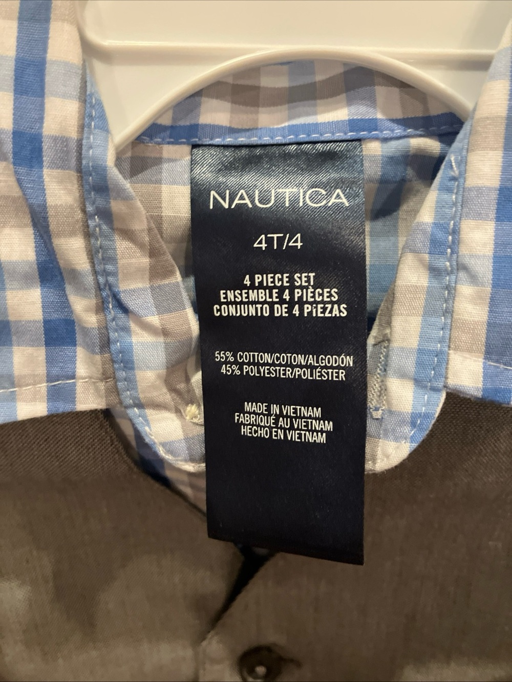 Nautica Boys 4-Piece Dress Outfit Set – Size 4 – Excellent Condition - Picture 11 of 12